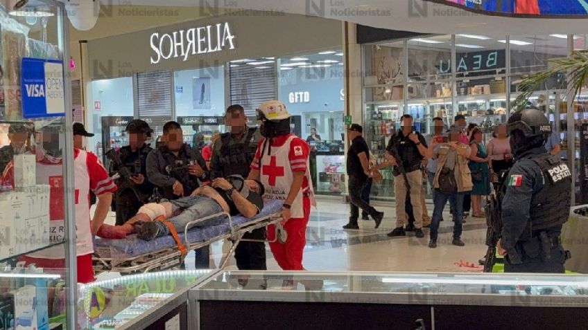 Violencia en Sinaloa: Ataque armado en plaza de Culiacán deja un herido y un secuestrado