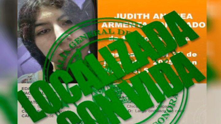 Judith Andrea apareció sana y salva; se fue tras pelea con su familia en Nogales