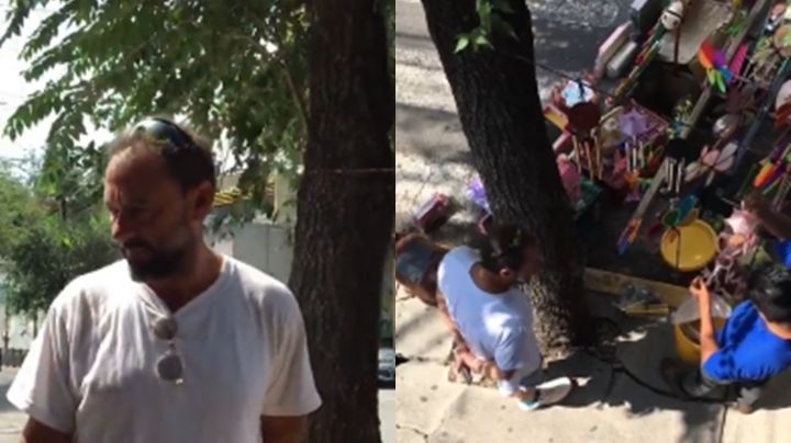 Adiós 'Lady Racista', hola 'Lord Banquetas': Sujeto corre a vendedor ambulante en la CDMX