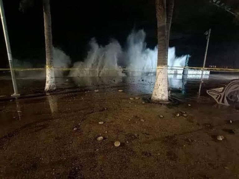 Las autoridades federales recomiendan a la población evitar las playas este día. Foto: internet