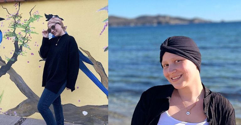 Adriana lucha contra el cáncer