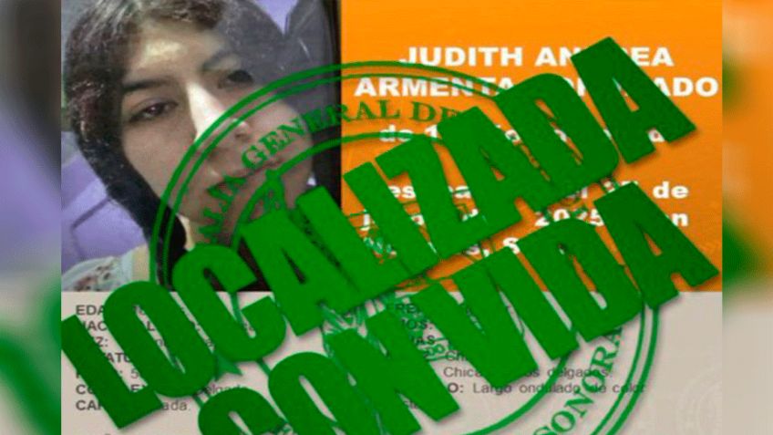 Judith Andrea apareció sana y salva; se fue tras pelea con su familia en Nogales