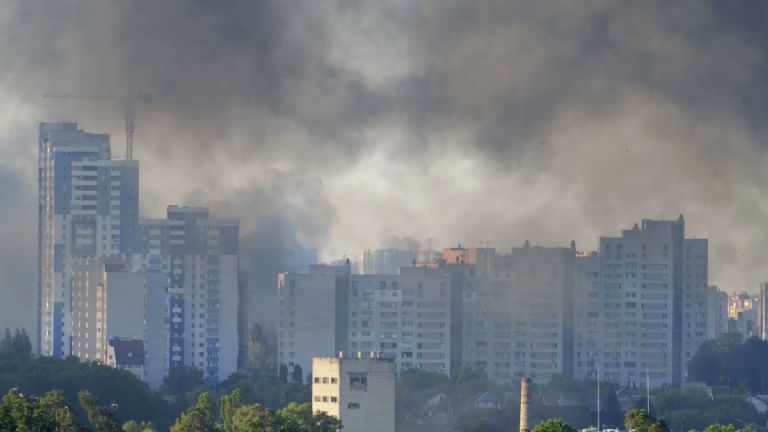 El ataque de Rusia a Ucrania dejó, al menos, 23 heridos. Foto: Facebook