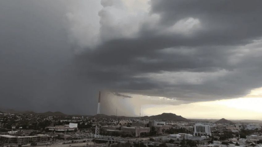 Clima en Sonora para el fin de semana: Advierten lluvias fuertes el sábado 5 y domingo 6 de julio