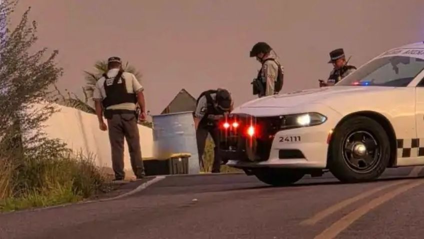 Encuentran contenedor con tres cabezas humanas y restos en una hielera en Sinaloa