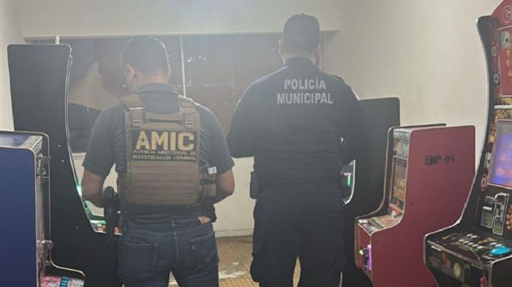 Aseguran 20 máquinas tragamonedas ilegales en operativos en Hermosillo y Bahía de Kino