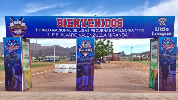 En cuestión de horas iniciará en Guaymas la Serie Nacional Pequeña de Beisbol