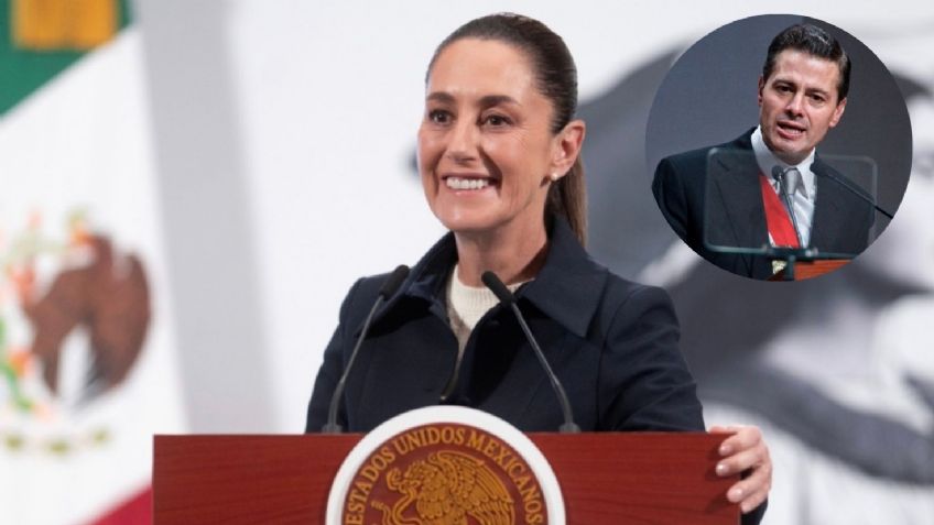 Sheinbaum reacciona a acusaciones de corrupción contra EPN por Pegasus: "Estuvo tremendo"