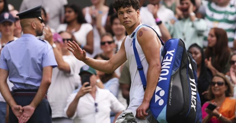 Shelton se despidió de Wimbledon