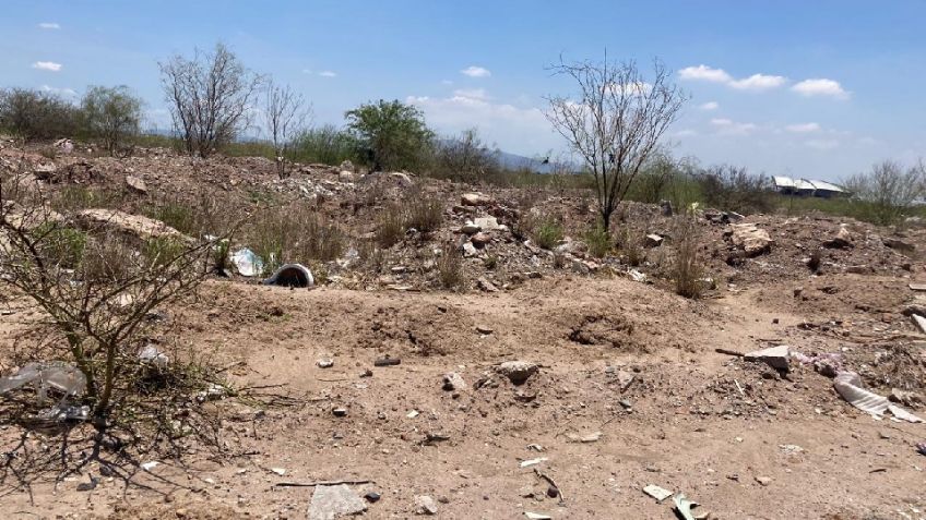 Guerreras Buscadoras de Cajeme inician búsqueda en un predio ubicado en Las Areneras