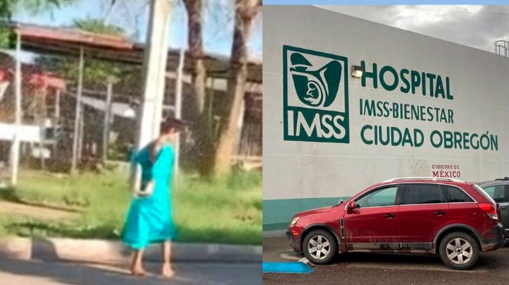 ¿Se escapó? Paciente del IMSS-Bienestar es visto deambular por calles de Ciudad Obregón