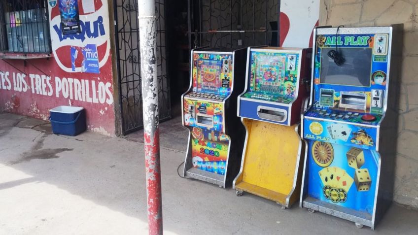 Lucha contra el juego ilegal: Autoridades incautan ocho máquinas tragamonedas en Cajeme