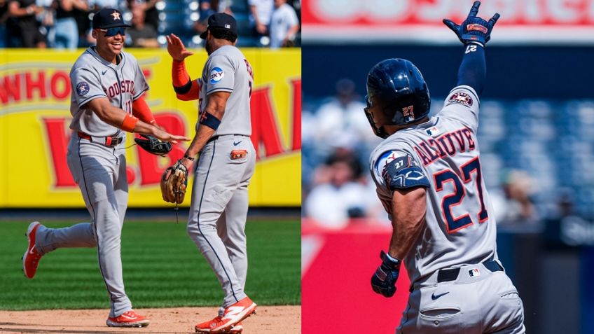 Con una gran jornada ofensiva, los Houston Astros doblegan a los New York Yankees
