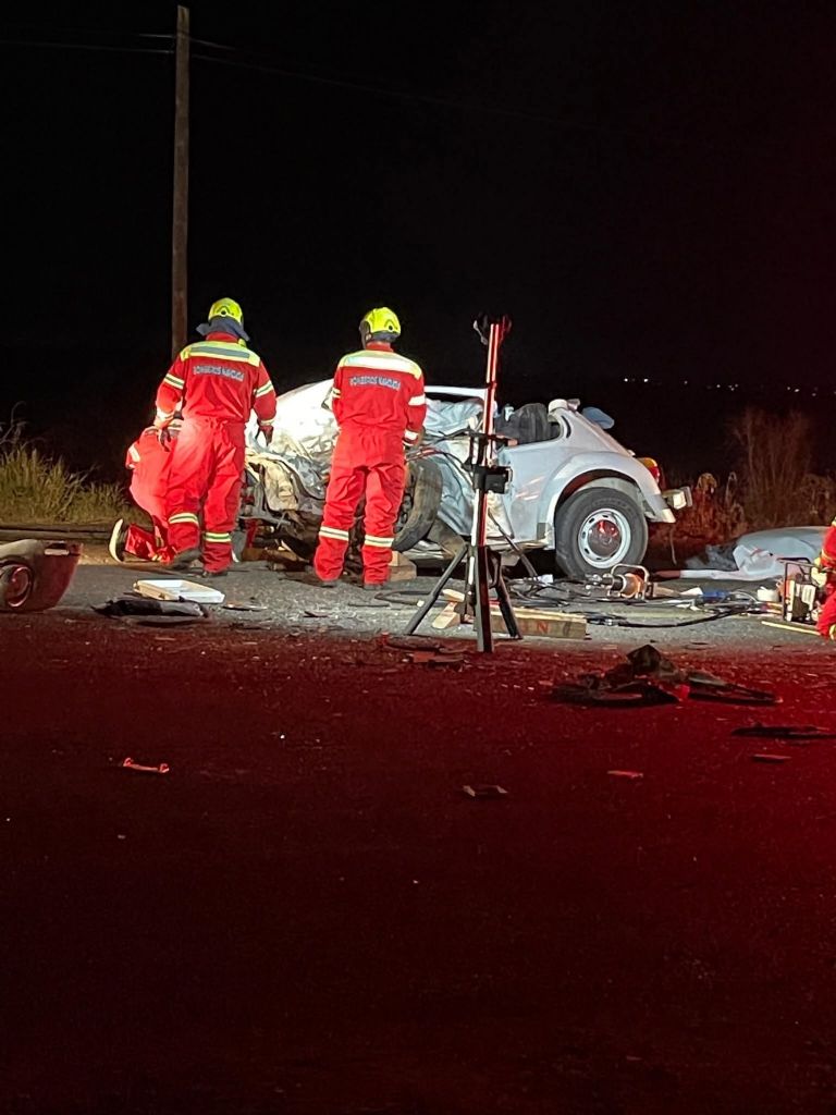 Así quedó el 'vocho'