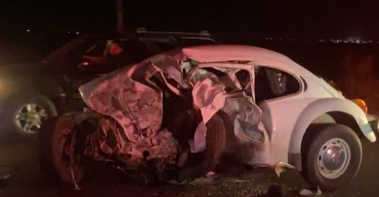 Así quedó el 'vocho'