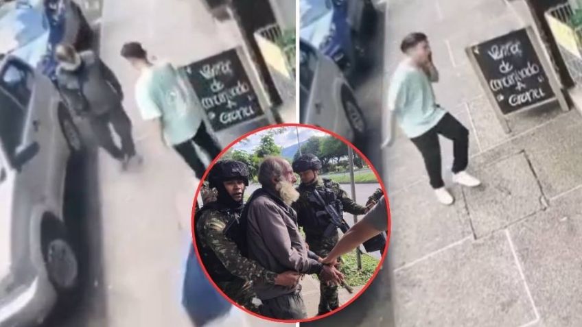 VIDEO: Indigente apuñala en el cuello y mata a joven por no darle una moneda en Colombia