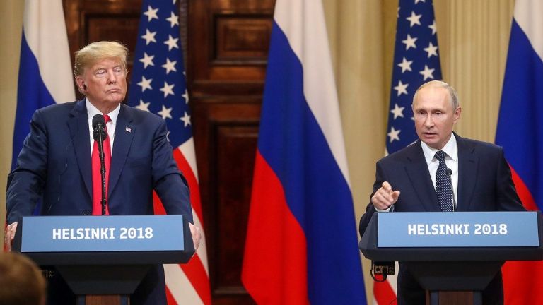 La última vez que Trump y Putin se reunieron fue en 2018. Foto: Internet