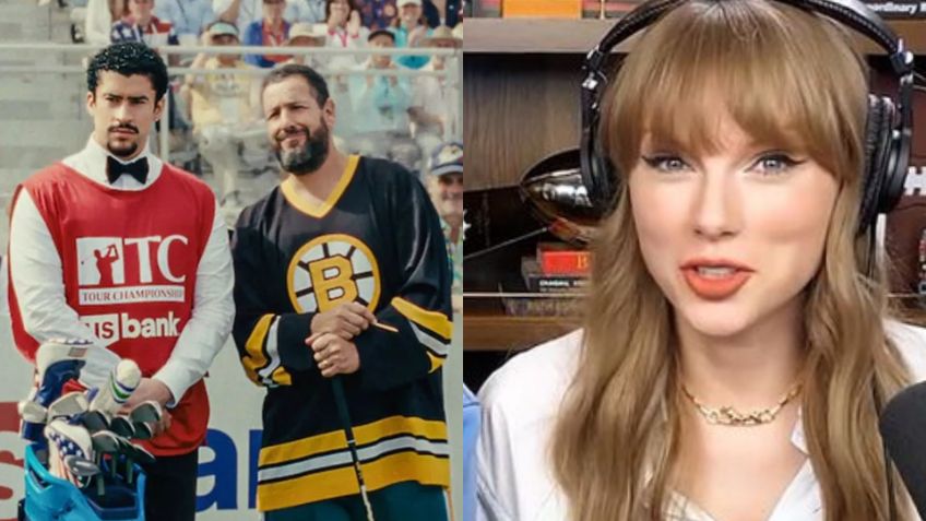 "Benito la rompe": Taylor Swift reacciona a Bad Bunny en 'Happy Gilmore 2'