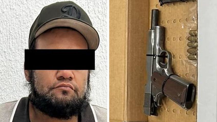 Ciudad Obregón: Sorprenden a motociclista armado con pistola en la Sóstenes Valenzuela