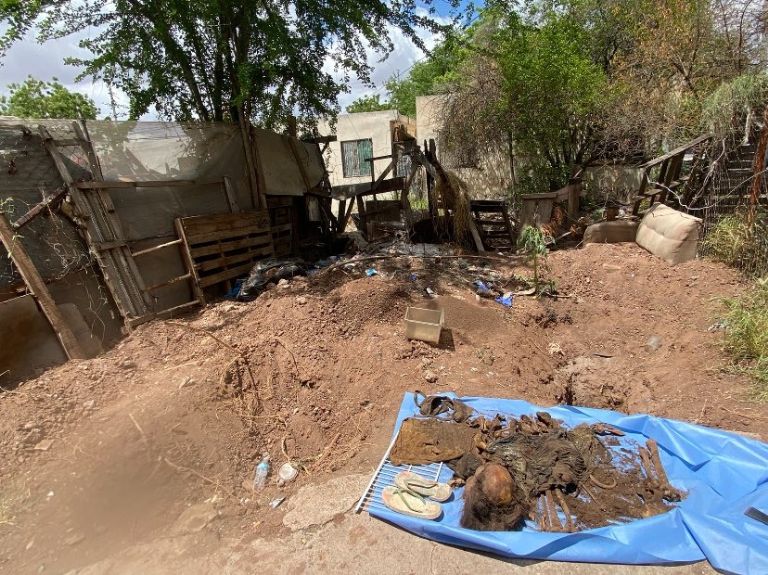 Hallazgo de Guerreras Buscadoras Cajeme 