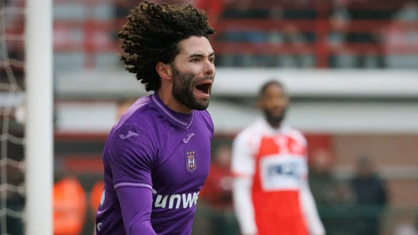 Cesar 'Chino' Huerta se estrena con gol en la temporada 2025 con el Anderlecht de Bélgica