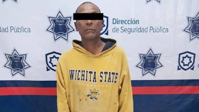 Detienen en Torreón a Rodolfo por golpear salvajemente y herir de gravedad a su propio hijo