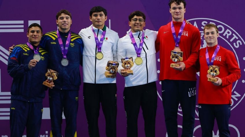 México conquista más oro y sigue en el top 5 de los Juegos Panamericanos Jr.