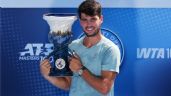 Foto ilustrativa de la nota titulada Alcaraz se corona en el Masters de Cincinnati, tras abandono de Sinner
