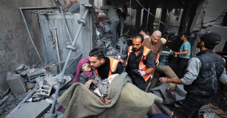 Entrada de ayuda humanitaria 