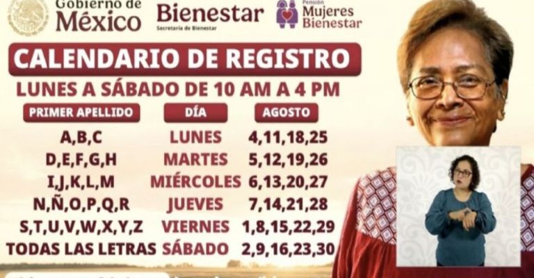 Calendario de inscripciones 