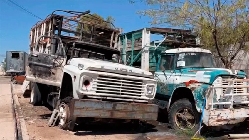 Incendio en camión y conato por mini split movilizan a cuerpos de emergencia en Hermosillo