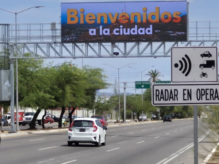 Fotomultas en Hermosillo