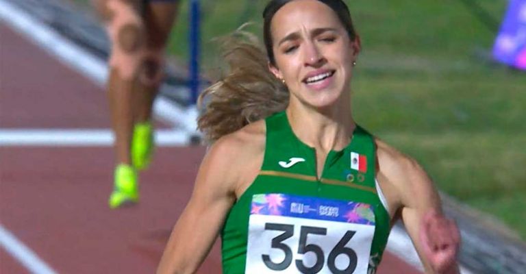 Antonia voló sobre la pista para llevarse el oro