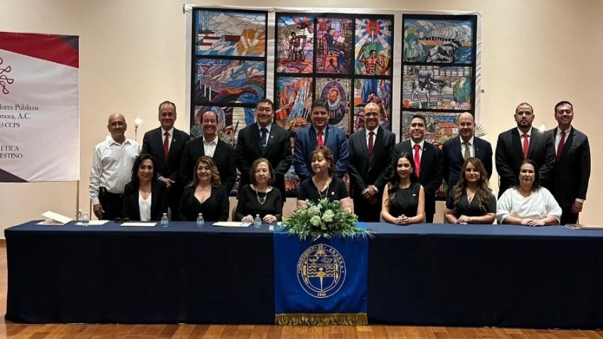 En Caborca toman protesta al nuevo Consejo Directivo del Colegio de Contadores Públicos del Norte