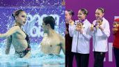 Foto ilustrativa de la nota titulada Gran jornada en los Panamericanos Junior: Natación artística da dos medallas de oro para México