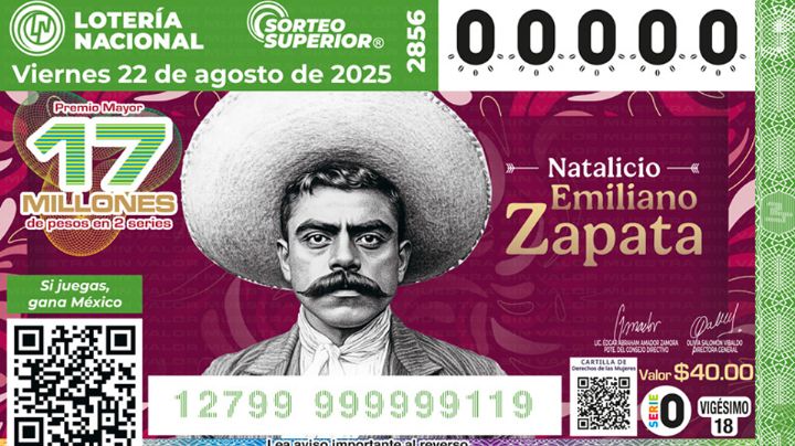 Lista COMPLETA de GANADORES del Sorteo Superior No. 2856 de la Lotería Nacional de este viernes 22 de agosto