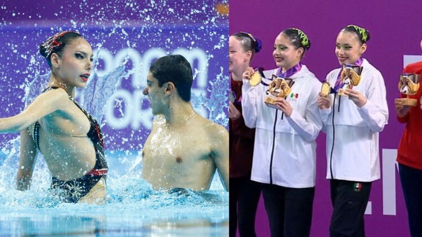 Gran jornada en los Panamericanos Junior: Natación artística da dos medallas de oro para México