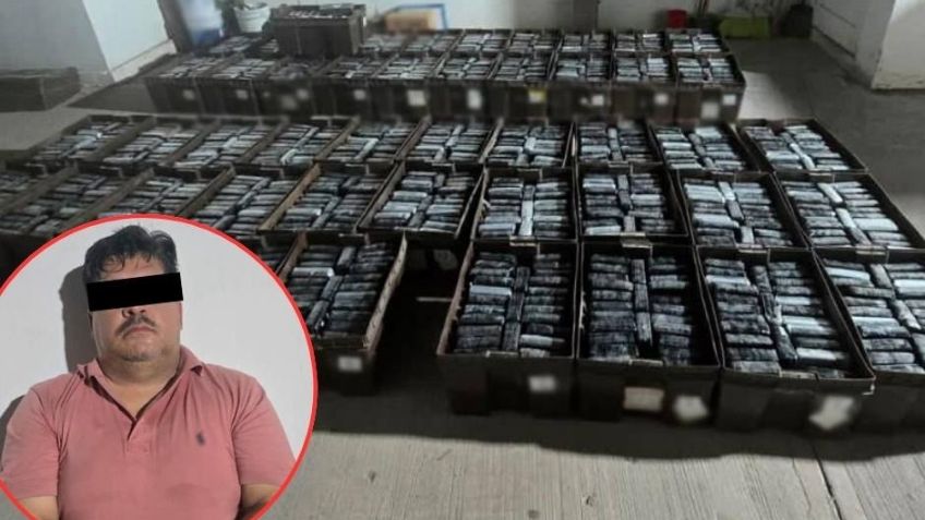 Capturan a chofer de tráiler con más de mil 200 paquetes de cocaína al norte de Sonora