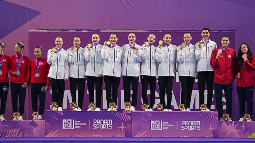 México cierra su participación en los Panamericanos Junior con dos medallas de oro y una de bronce