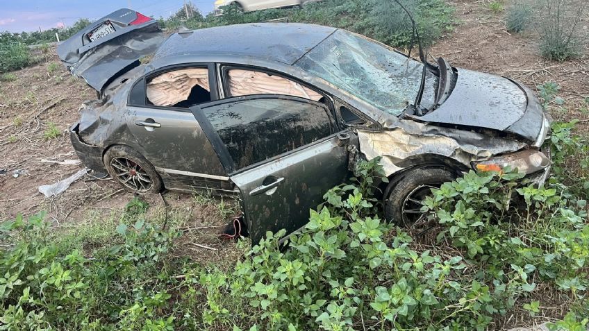 Accidente en Ciudad Obregón: Volcadura en la carretera México 15 moviliza a las autoridades