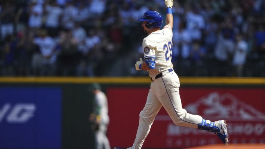 Cal Raleigh entra a los libros de historia de las Grandes Ligas en victoria de Seattle Mariners