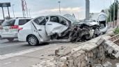 Foto ilustrativa de la nota titulada FOTOS: Dos accidentes vehiculares en Hermosillo dejan tres lesionados y bardas desplomadas