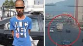Foto ilustrativa de la nota titulada Persecución en Monterrey: Cae hondureño tras intentar robar un camión repartidor