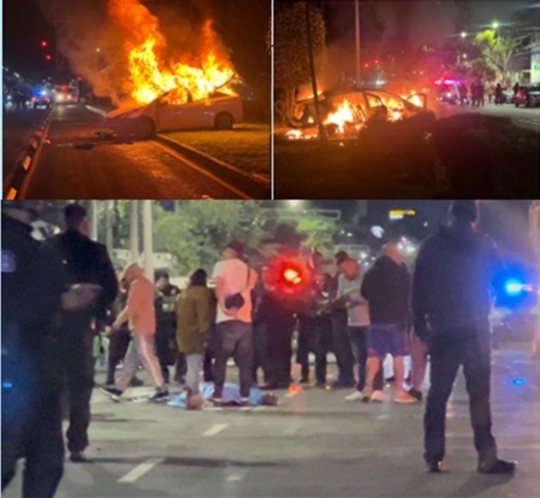 Los hechos ocurrieron la madrugada de este lunes en Coyoacán. Foto: Facebook