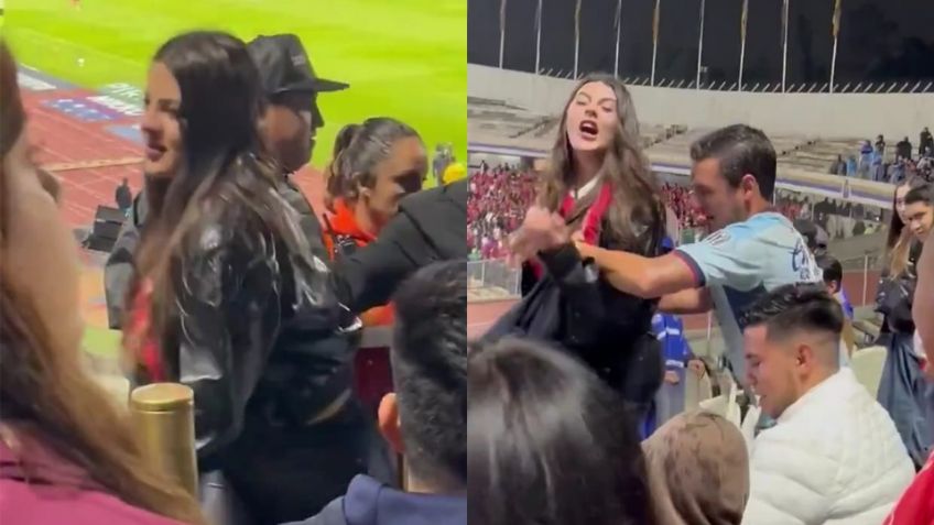 Familiar de Alexis Vega protagoniza pelea en el partido entre Diablos del Toluca y Cruz Azul