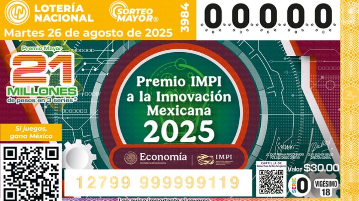 Lotería Nacional: Lista COMPLETA de GANADORES del Sorteo Mayor No. 3984 de hoy martes 26 de agosto