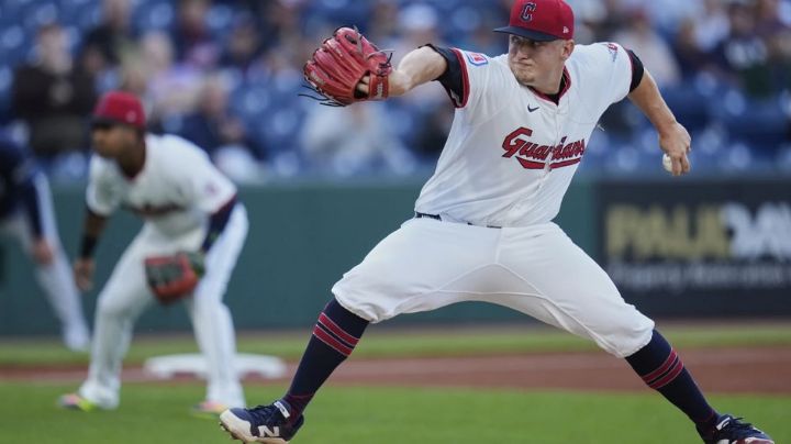 MLB: Parker Messick lanza una joya y Guardians pintan de blanco a los Rays