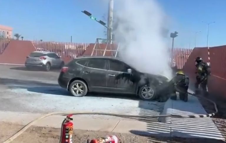 La situación la controlaron los bomberos 