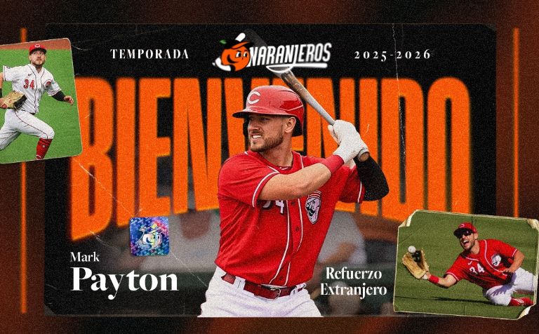 Expelotero de la MLB y figura del beisbol de Japón llega a los Naranjeros de Hermosillo