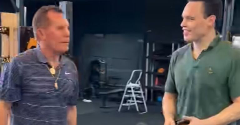 El boxeador y su padre se reencontraron